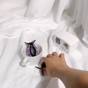 ALENADAY - Jepit Rambut Wanita Korea Dewasa Mewah Aksesoris Jepitan Fashion Motif Pelangi JPT04