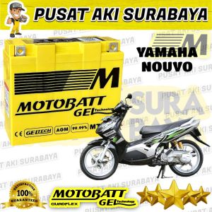 ACCU KERING MOTOBATT MTX7D 12 VOLT 7 AMPER AKI GEL MOTOR YAMAHA NOUVO Z NOUVO OLD SCORPIO Z HONDA TIREV TIGER REVO YB7B B