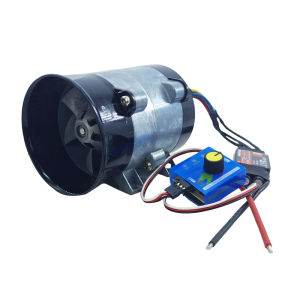 Metal Ducted Fan: DC Brushless Motor & 380W High-Speed Turbofan