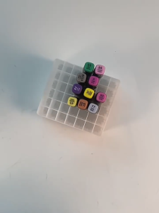 [SG STOCK] Marker Pen Storage Rack Pen Holder Leather Bag Desktop Large Capacity Art Pen Display Organizer Box