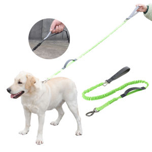 Sentexin Pet Dog Leash Outdoor Reflective Dog Leash with Car Safety buckle Explosion-proof Traction Rope