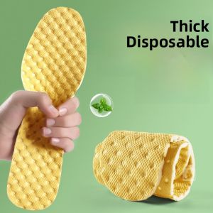LINGMIAO | Thickened Mens Deodorizing Insoles with Menthol Absorbent Breathable Anti-slip