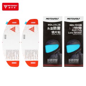 Motowolf | Anti-fog Clear Motorcycle Helmet Lens Sticker
