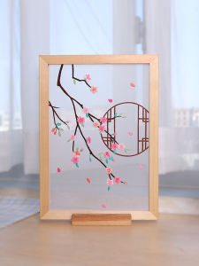 Bộ Vật Liệu Thêu Thủ Công DIY Cho Người Mới Bắt Đầu Quà Tặng Trang Trí Thêu Ruy Băng Thêu Kiểu Pháp Thêu Thủ Công Thêu Ruy Băng