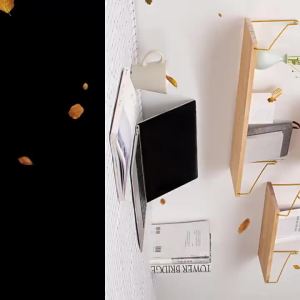 Kệ Để Đồ Gỗ Phong Cách Bắc Âu Đơn Giản