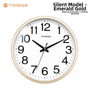 TIMESS | Silent Calendar Fashion Wall Clock
