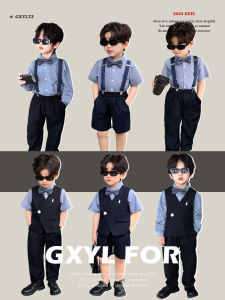 Bộ Đồ Vest Trẻ Em Anh Quốc Bộ Đồ Biểu Diễn Cho Bé Trai Bộ Đồ Vest Trẻ Em Mùa Thu Bộ Đồ Trẻ Em Phong Cách Anh Quốc