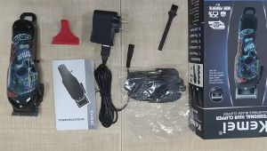 Kemei Professional Electric Hair Clipper KM-735 Cordless Shaver for Men Rechargeable Hair Cutter Machine