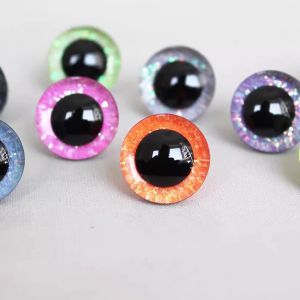 Multi-Color Optional 3D Flashing Eye Shiny Sequin Plush Doll Eye Single Price Soft Toy Accessories for Boys And Girls