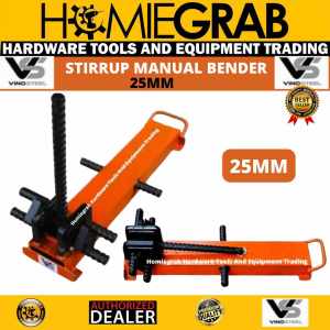VINO STEEL BAR BENDER / STIRRUP BENDER 25MM CAPACITY‼️PURE METAL‼️Heavy Duty‼️