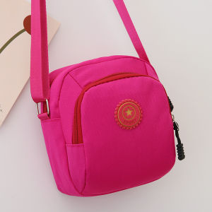 Trendy Nylon Oxford Cloth Crossbody Bag