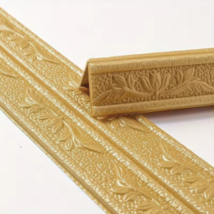 230cmX8cm foam wall sticker folding self-adhesive waterproof antifouling skirting line wall waist line home decoration sticker