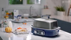 [BH 2 NĂM] Nồi hấp đa năng thương hiệu Morphy Richards MR1168 - Công suất 2000W - Hàng Chính Hãng
