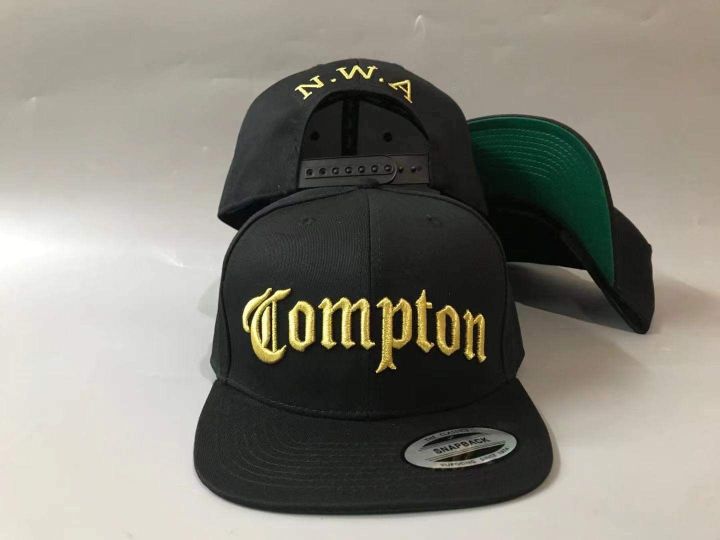 Compton Snapback Cap High Quality Adjustable Strap Cap Easy E 