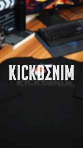Kick Denim Tshirt Lengan Pendek Pria Cotton Combed 30S - TS Nesca