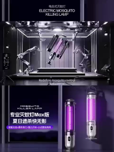 【SG】Mosquito Killer Lamp Effective Electric Insect Killer UV LED Mosquito Zapper Mosquito Trapper 2000V high-voltage
