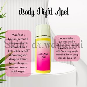 ❤️ PHARMACY ❤️LOTION APEL | BODY NIGHT APEL | HB APEL | HB APEL DR WIDYA | HB APEL DR WIDYARINI | LOTION AROMA APEL | DR WIDYARINI | DR WIDYA
