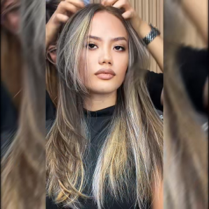 Purple Shampoo + Purple Conditioner 300ml Free 2pcs Ice collagen 30g by T-top