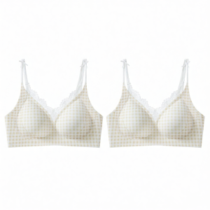 DLAIZI | Seamless Light Breathable Gathering Small Bust No Ring Bras