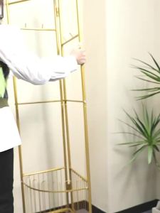 JIAJIESHI | Corner Wardrobe Rack for Easy Clothing Storage