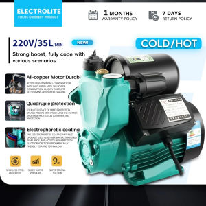 220V Water Pump Automatic Booster Pump intelligent Hot and Cold Water Self-priming Pump Jet pump House Use Automatic Water Pump (Pump Air) Booster Pump