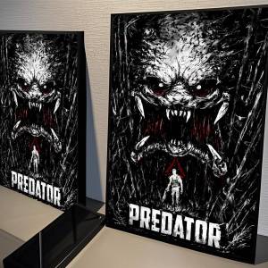 Moetch | Có Thể Tùy Chỉnh Cổ Điển The Predator Phim Kinh Dị Poster Không Khung Quà Tặng Cá Nhân Hóa Chất Lượng HD In Trang Trí Tường Cho Gia Đình