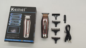 Kemei Barber Electric Hair Trimmer Rechargeable Electric Nose Hair Trimmer Professional Electric Shaver Beard Shaver KM-032