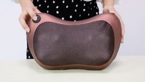 Gối massage hồng ngoại 8 bi 2 chiều cao cấp gối mát xa cổ vai gáy chính hãng công nghệ Nhật Bản (CÓ THỂ DÙNG TRÊN Ô TÔ)