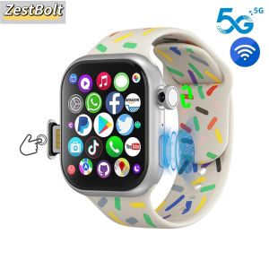 Đồng Hồ Thông Minh Android VP19 Pro Touch ID 4G/5G Với Bộ Nhớ 512GB Pin 1580mAh Màn Hình AMOLED Theo Dõi Giấc Ngủ & Nhịp Tim WiFi GPS