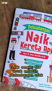 Petualangan Naik Kereta Api: Wipe & Clean Activity Book