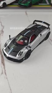 1:32 Pagani Zonda R Huayra BC Alloy Model Cars Toy Doors Opened Miniature Sports Car Wheel Pull Back Vehicle Boys Festival Gift
