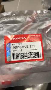baut setelan angin gas injeksi screw set beat 16016 KVB S51