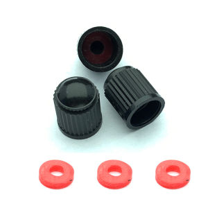 Car Tire Valve Cap Neutral Plastic Air Nozzle Dust Protection Cover Battery Electric Vehicle Valve Core
