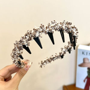 2024 New Non-Painful Hairband Fragrant Hair Clip Womens Texture Hairband High Top Hair Accessories for Women