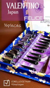 [Hàng Hiệu Japan 100%New] VALENTINO - FELICE - Full 16 Món  Muỗng Nĩa Chuyên Trà Bánh Cao Cấp