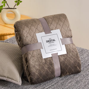 Winter Flannel Blankets For Beds 280GSM Faux Fur Coral Fleece Sofa Cover Microfiber Plush Fur Bedspread Plaid Blankets