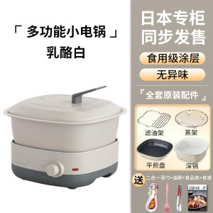Recolte/Recolte Electric Caldron Multi-Functional Household Cooking Noodles Small Electric Pot Electric Frying Pan Cooking Integrated Electric Chafing Dish
