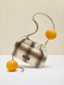 Semir | Colorblock Plaid Crossbody Shoulder Bag