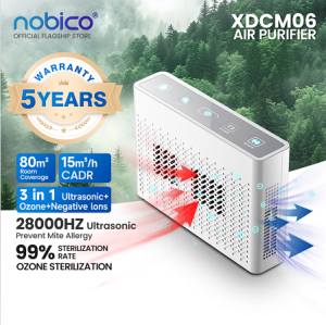 Nobico Multifunctional Portable Version Air Purifier with Ultraviolet sterilization/Ozone/Ultrasonic Mite Removal / Negative Ionizer