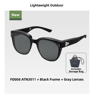 Beneunder | Near-sighted Glasses-Compatible Large Frame Foldable Sunglasses