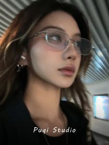 แว่นกันแดดทรงสี่เหลี่ยมสไตล์เกาหลี แว่นกันแดดแบบหนาๆ สำหรับผู้ชายและผู้หญิง แว่นกันแดดแบบลำลอง แว่นกันแดดแบบลำลอง