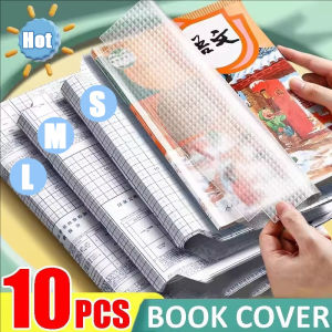 10/30 Sheets S/M/L Self Adhesive Book Cover / Transparent Waterproof Film Diamond Wrapper / Student Textbook Protective Cover