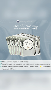 2025  ST CARD HOBBY Basketball Box - Standard [100% Original. Trading Card Hobby]