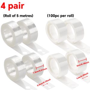 Balloon Glue Dot Adhesive Balloon Chain Double Sided Clear Sticky Birthday Wedding Party Sticker Balloons Stand Arch