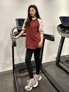 เสื้อยืดแขนสั้นผ้าฝ้ายแท้สำหรับผู้หญิง ทรงหลวม ปกติ คอกลม เสื้อชั้นใน ฤดูร้อน 2024 เสื้อผ้าทำงาน ลำลอง สไตล์ยูนิเซ็กซ์