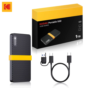 Kodak | KODAK External Hard Drive 1TB Portable SSD HARD DISK 512GB High-speed External Solid State Drive Mobile Hard Drive for Laptop PC