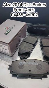 PERODUA FRONT DISC BRAKE PAD 04465-46R02 ALZA 1.5 2014Y-2018Y 4PCS SET (FULLY CERAMIC)