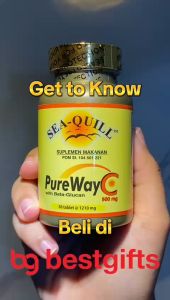 Suplemen Kesehatan: SEAQUILL Pureway C Antioxidan Vitamin C & Daya Tahan Tubuh