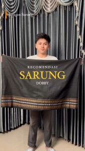 BELI 1 GRATIS 1 SARUNG TENUN DOBBY DEWASA MOTIF SABUK SISIK NAGA ATAS BAWAH