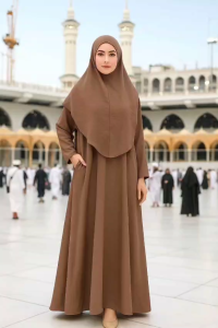 DN GAMIS HANUM MAXI GAMIS SYARI SATU SET HIJAB MODEL BARU ALL SIZE  BAHAN CRINGKLE PREMIUM DRESS ONE SET JILBAB FASHION MUSLIM KEKINIAN  BAJU MUSLIMAH MASA KINI OVER SIZE